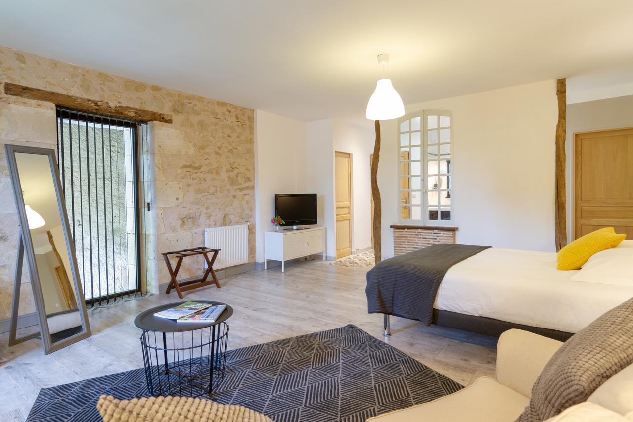 Bed and Breakfast Le Gavachon Leboulin Exterior foto